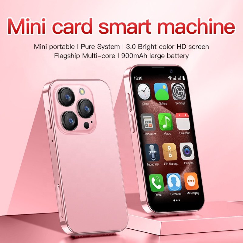 Mini 3G Smartphone Big Battery Cheap Smart Phone SOYES XS18Pro 3" Touch Screen Small Mobile Phone